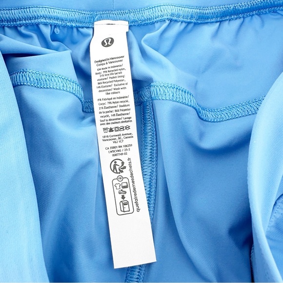 Lululemon Adapted State Perforated High-Rise Jogger In Pool Party Blue Size 6 - Picture 6 of 7